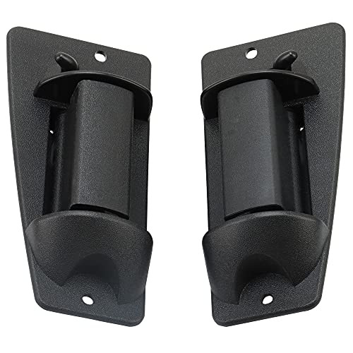 Automotive Exterior Door Handles Extended Cab Door Handle Rear Left Driver and Right Passenger Side  for 1999-2007 Chevy Silverado GMC Sierra 1500 2500 3500  Replaces 15758171 15758172