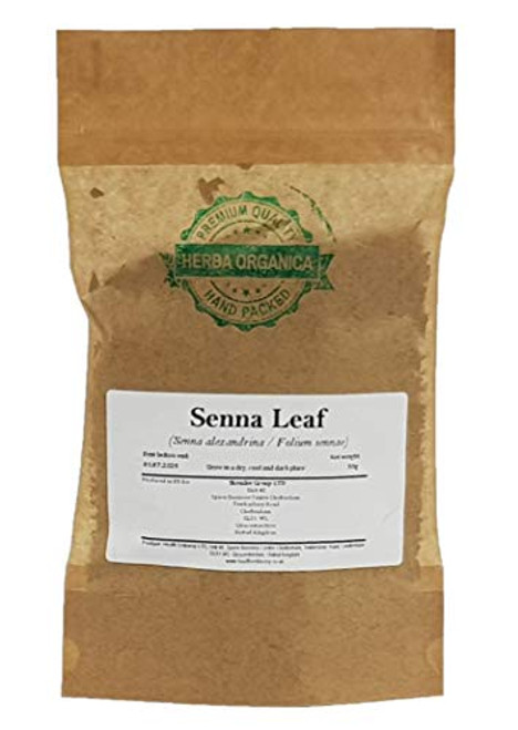Senna Leaf - Senna Alexandrina L  Herba Organica  Alexandrian Senna -50g-