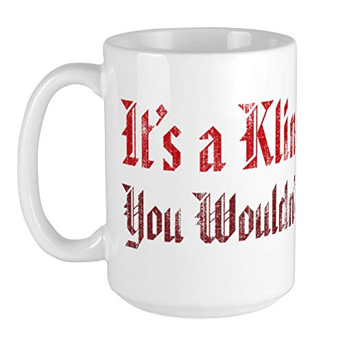 CafePress STAR TREK Klingon Thing Large Mug Coffee Mug Large 15 oz. White Coffee Cup
