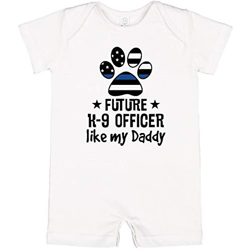 inktastic Future K 9 Police Officer Like Infant Romper 18 Months White 36905 inktastic Future K 9 Police Officer Like Infant Romper 18 Months White 36905
