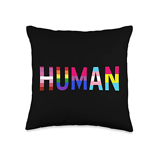 LGBT-Q Designs Proud Ally Pride Gifts Human Q Proud Ally Gay Pride LGBT Flag Rainbow Color Throw Pillow 16x16 Multicolor LGBT-Q Designs Proud Ally Pride Gifts Human Q Proud Ally Gay Pride LGBT Flag Rainbow Color Throw Pillow 16x16 Multicolor