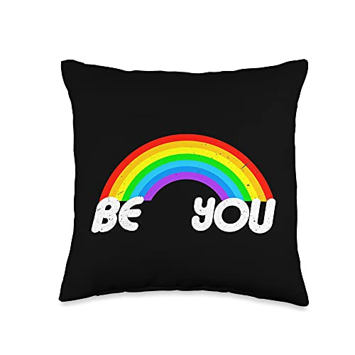 Gay Designs Proud Ally LGBT-Q Gifts Be You LGBT-Q Gay Pride Proud Ally Rainbow Flag Throw Pillow 16x16 Multicolor Gay Designs Proud Ally LGBT-Q Gifts Be You LGBT-Q Gay Pride Proud Ally Rainbow Flag Throw Pillow 16x16 Multicolor