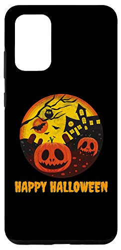 Galaxy S20 plus Halloween Gift Jack O Lantern Pumpkin Face Scary Tree Case
