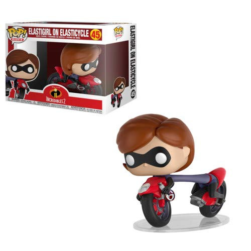 Funko POP! Ride Disney: Incredibles 2 - Elastigirl with Elasticycle Collectible Figure