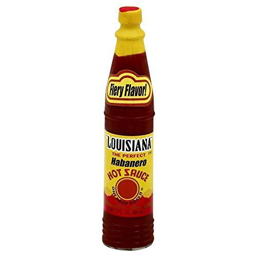 Louisiana Brand Habanero Hot Sauce 3.0 OZ-Pack of 3- by Louisiana Louisiana Brand Habanero Hot Sauce 3.0 OZ-Pack of 3- by Louisiana