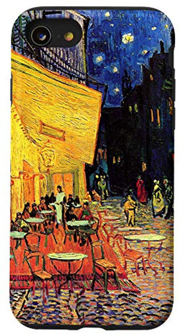 iPhone SE -2020- - 7 - 8 Night Cafe Terrace on the Place du Forum by Vincent van Gogh Case iPhone SE -2020- - 7 - 8 Night Cafe Terrace on the Place du Forum by Vincent van Gogh Case