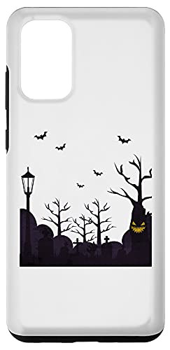 Galaxy S20 plus Halloween Spooky Nights Pumpkin Face Scary Jack O Lantern Case