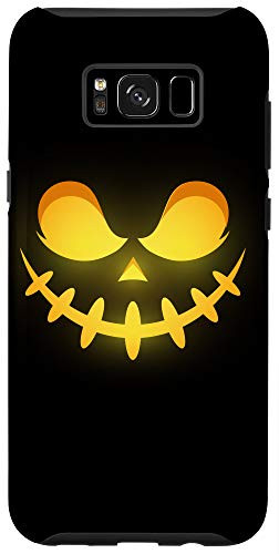 Galaxy S8 plus Halloween Spooky Jack O'Lantern Pumpkin Face Halloween Case