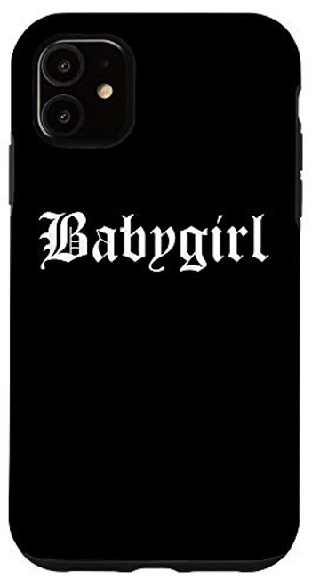 iPhone 11 Babygirl Aesthetic E-Girl Teens Pastel Goth Clothing Case