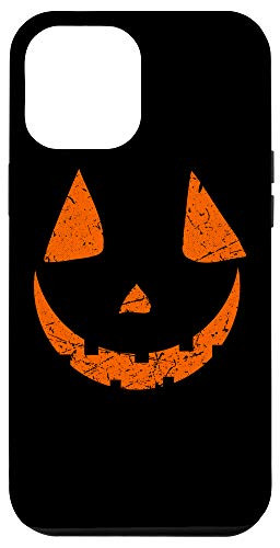 iPhone 12 Pro Max Halloween Gifts Jack O Lantern Pumpkin Face Case