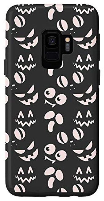 Galaxy S9 Halloween Pattern Spooky Ghosts Jack o Lantern Pumpkin face Case Galaxy S9 Halloween Pattern Spooky Ghosts Jack o Lantern Pumpkin face Case
