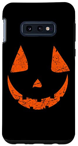 Galaxy S10e Halloween Gifts Spooky Jack O Lantern Pumpkin Face Funny Case