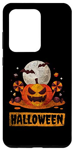 Galaxy S20 Ultra Halloween Spooky Nights Bat Scary Jack O Lantern Case