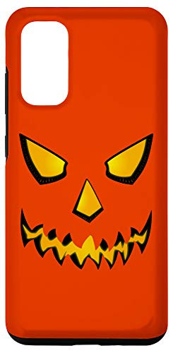 Galaxy S20 Funny Face Jack-O-Lantern Halloween Pumpkin Case