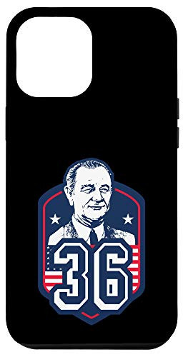 iPhone 12 Pro Max Lyndon B Johnson Thirty Sixth President Style Case