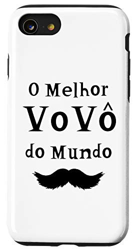 iPhone SE -2020- - 7 - 8 O Melhor VOVO do Mundo best Grandpa In Portuguese Case