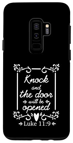 Galaxy S9 plus Knock And The Door Will Be Opened - Religious God Lover Case