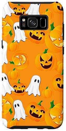 Galaxy S8 plus Spooky Pumpkin Halloween Jack o Lantern Phone Case