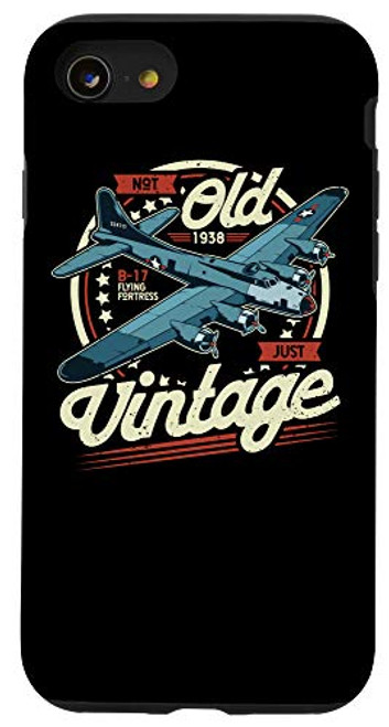 iPhone SE -2020- - 7 - 8 B 17 Flying Fortress Not Old Just Vintage B17 Plane Bomber Case