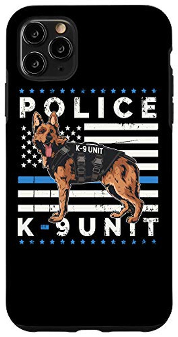 iPhone 11 Pro Max K9 Police Officer American Flag Thin Blue Line K-9 Unit Gift Case iPhone 11 Pro Max K9 Police Officer American Flag Thin Blue Line K-9 Unit Gift Case