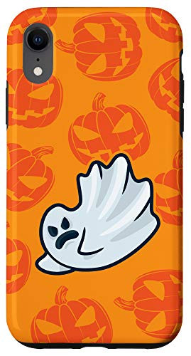 iPhone XR Halloween Jack-o-Lantern Pumpkin Ghost Hunting Gift Case