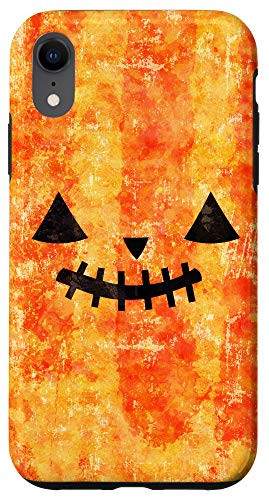 iPhone XR Happy Jack O'Lantern Halloween Pumpkin Face Case
