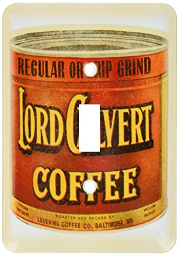 3dRose lsp_41566_1"Vintage Coffee Can On Tan" Single Toggle Switch