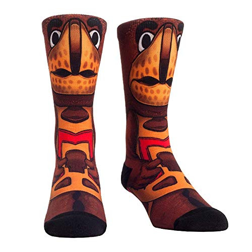 NCAA Super Premium College Fan Socks -L-XL Maryland Terrapins - Mascot- NCAA Super Premium College Fan Socks -L-XL Maryland Terrapins - Mascot-