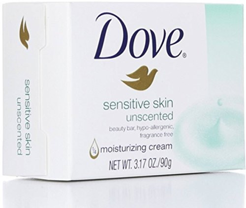 Dove Bar Soap for Sensitive Skin 3.15 oz -7 Pack-