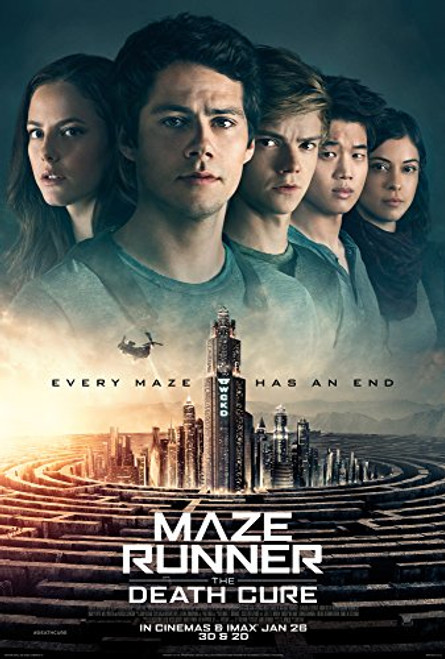 Maze Runner- The Death Cure Movie Poster Limited Print Photo Dylan O'Brien Size 11x171