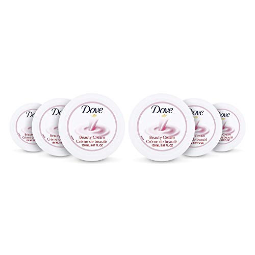 Dove Nourishing Body Care Face Hand and Body Beauty Cream for Normal to Dry Skin Lotion for Women with 24 Hour Moisturization 5.07 FL OZ -Pack of 6- Dove Nourishing Body Care Face Hand and Body Beauty Cream for Normal to Dry Skin Lotion for Women with 24 Hour Moisturization 5.07 FL OZ -Pack of 6-