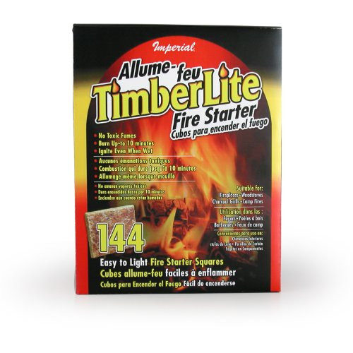 Imperial Timberlite Fire Starter, 144 Squares, KK0313