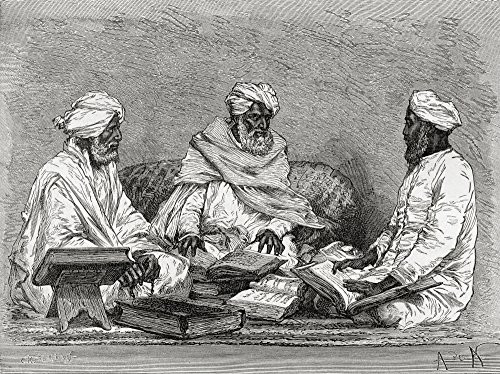 Posterazzi Mullahs From Bhopal India In The 19Th Century. From El Mundo En La Mano Published 1878. Poster Print -17 x 12- Posterazzi Mullahs From Bhopal India In The 19Th Century. From El Mundo En La Mano Published 1878. Poster Print -17 x 12-