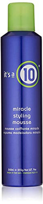 it's a 10 Haircare Miracle Styling Mousse 9 oz.