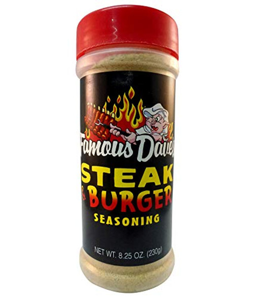 Famous Dave's Steak and Burger Seasoning - 8.25 Oz by Famous Dave's Famous Dave's Steak and Burger Seasoning - 8.25 Oz by Famous Dave's