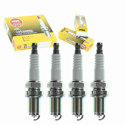 4 pcs NGK G-Power Spark Plugs for 1995-2009 Subaru Legacy 2.5L H4 2.2L 2.5L - Engine Kit Set Tune Up