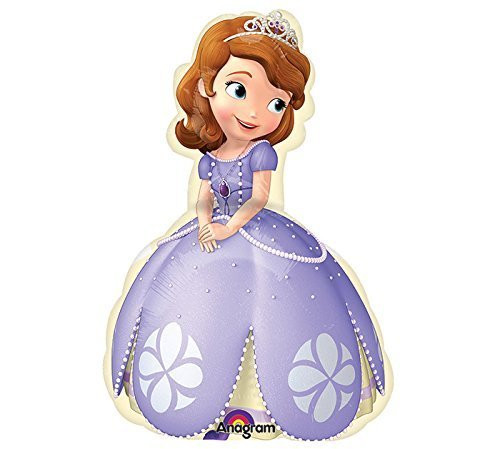 By Broward Balloons Sofia the First Mini Shape 14 Inch Balloon -Qty2-