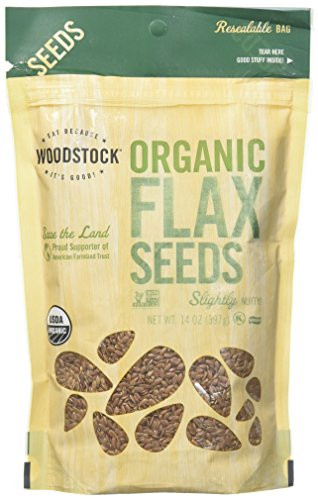 Woodstock Organic Flax Seeds - 14 oz