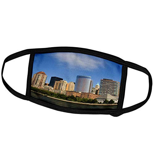 3dRose Danita Delimont - New York - Lower Manhattan New York City New York - US33 DFR0045 - David R. Frazier - Face Masks -fm-93083-1-