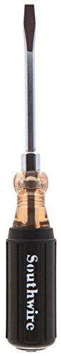 Southwire Tools & Equipment SD5/16K6HD 5/16-Inch Keystone Tip Screwdriver with 6-Inch Square Heavy Duty Shank
