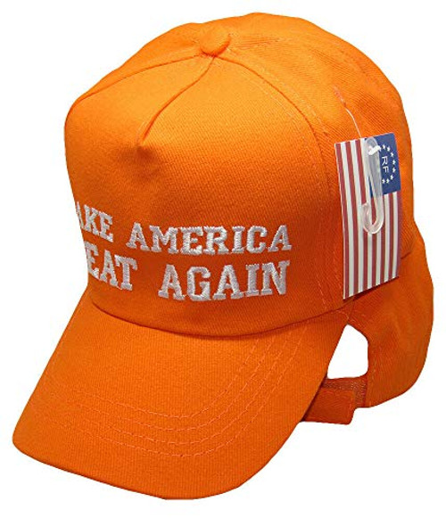 K's Novelties Donald Trump Orange Make America Great Again President Republican Ball Cap Hat K's Novelties Donald Trump Orange Make America Great Again President Republican Ball Cap Hat