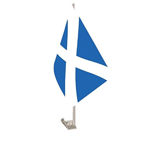 K's Novelties Set of 2 Scotland Cross St. Andrew Country Car Window Vehicle 12x18 12"x18" Flag