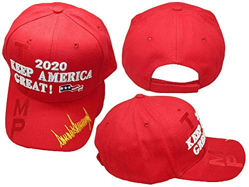 K's Novelties Trump Shadow 2020 Keep America Great Signature Red Embroidered Hat Cap K's Novelties Trump Shadow 2020 Keep America Great Signature Red Embroidered Hat Cap