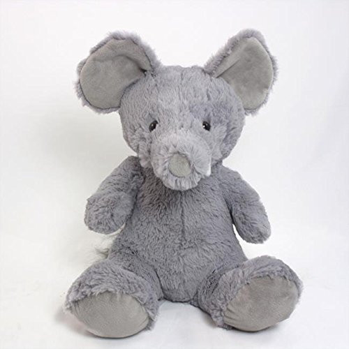 WISHPETS 14" Gray Elephant Plush Soft Animal for Boys Girls Adults WISHPETS 14" Gray Elephant Plush Soft Animal for Boys Girls Adults