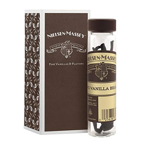 Nielsen-Massey Gourmet Vanilla Beans with Gift Box 2-Bean Vial Nielsen-Massey Gourmet Vanilla Beans with Gift Box 2-Bean Vial