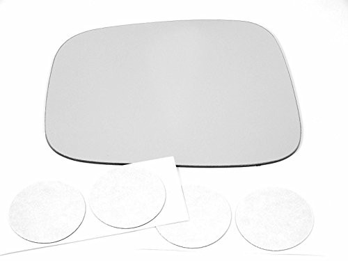 Fits 98-02 Passport Iu -98-02 Amigo 98-04 Rodeo- Left Driver Side Mirror Glass Lens w-o Backing Plate. Comes with Adhesive Pads