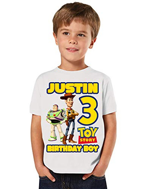 Toy Story Shirt Add Any Name and Age Toy Story Birthday Party Family Matching Shirts Boys and Girls Birthday Shirt Personalized Toy Story Shirt Unisex