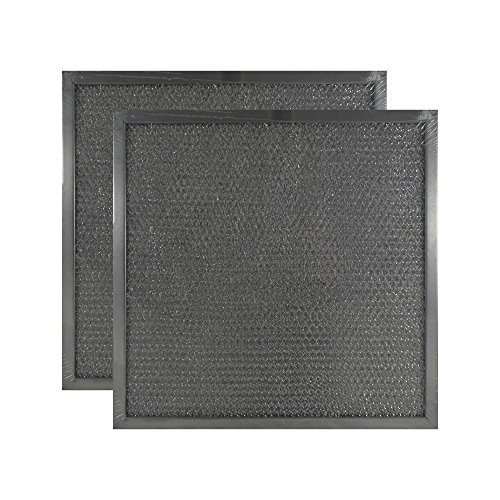 2 PACK Air Filter Factory 11 X 11 X 3-8 Range Hood Aluminum Grease Filters