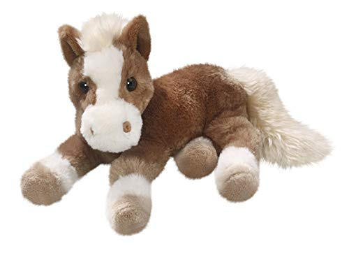 Carl Dick Horse Lying Brown, 12 inches, 30cm, Plush Toy, Soft Toy, Stuffed Animal 3303002
