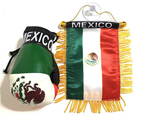 PRK 14 Mexico Flag for Cars Bandera de Mexico Quality Mexican Flags Sticks to Glass Quick and Easy